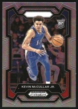 2024-25 Panini Prizm Draft Picks Prizms Silver #19 Kevin McCullar Jr. - BSK