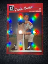 2023 Panini Donruss - Retro 1990 Duke Snider #282 Holo Red /2023