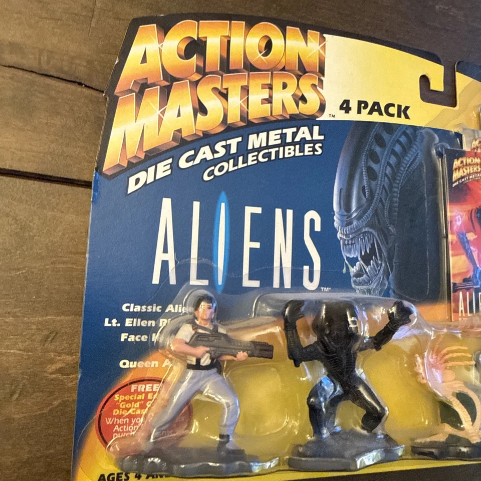 Kenner 1994 Figuras de Acción Masters Die Cast Paquete de 4 Aliens  Foto 2 de 4