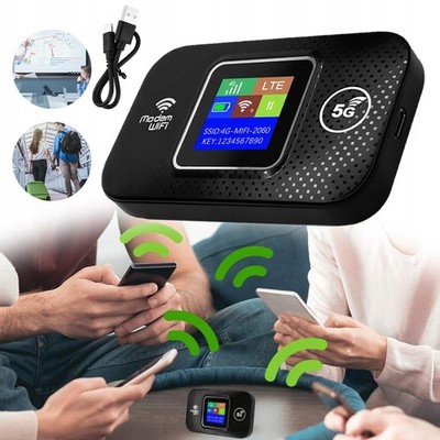 4G LTE Mobiler WLAN Hotspot Wireless WLAN Router WiFi Modem Router für Unterwegs