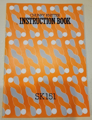 Silver Reed SK151 Carriage for bulky/mid gauge knitting machine + instruction bk - Picture 7 of 7