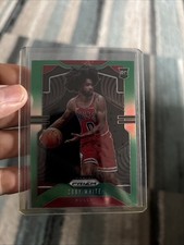 2019-20 Prizm Coby White RC Prizm Green Rookie #253 Bulls