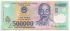 500,000 Vietnamese Dong Banknote VND Vietnam P#124