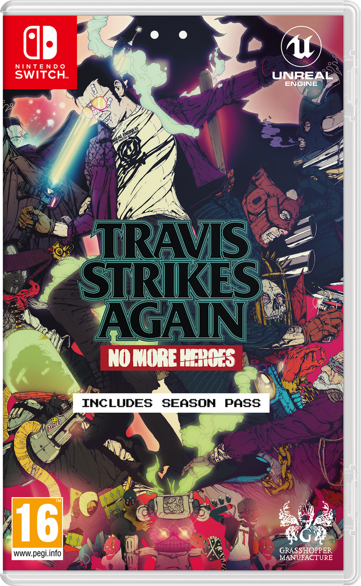 (未使用･未開封品)Travis Strikes Again: No More Heroes Complete Edition (オリジナルステッカー 同梱) - PS4 Travis Strikes Again: No More Heroes Complete Edition