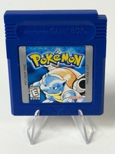 Pokemon Blue Version Nintendo Game Boy GB GBC 1998 Tested Saves Working