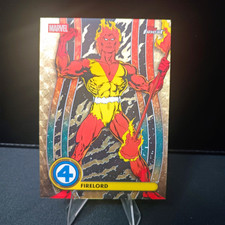 Marketplace image: 2026 Topps Marvel finest fantastic four Firelord Superfractor  1/1