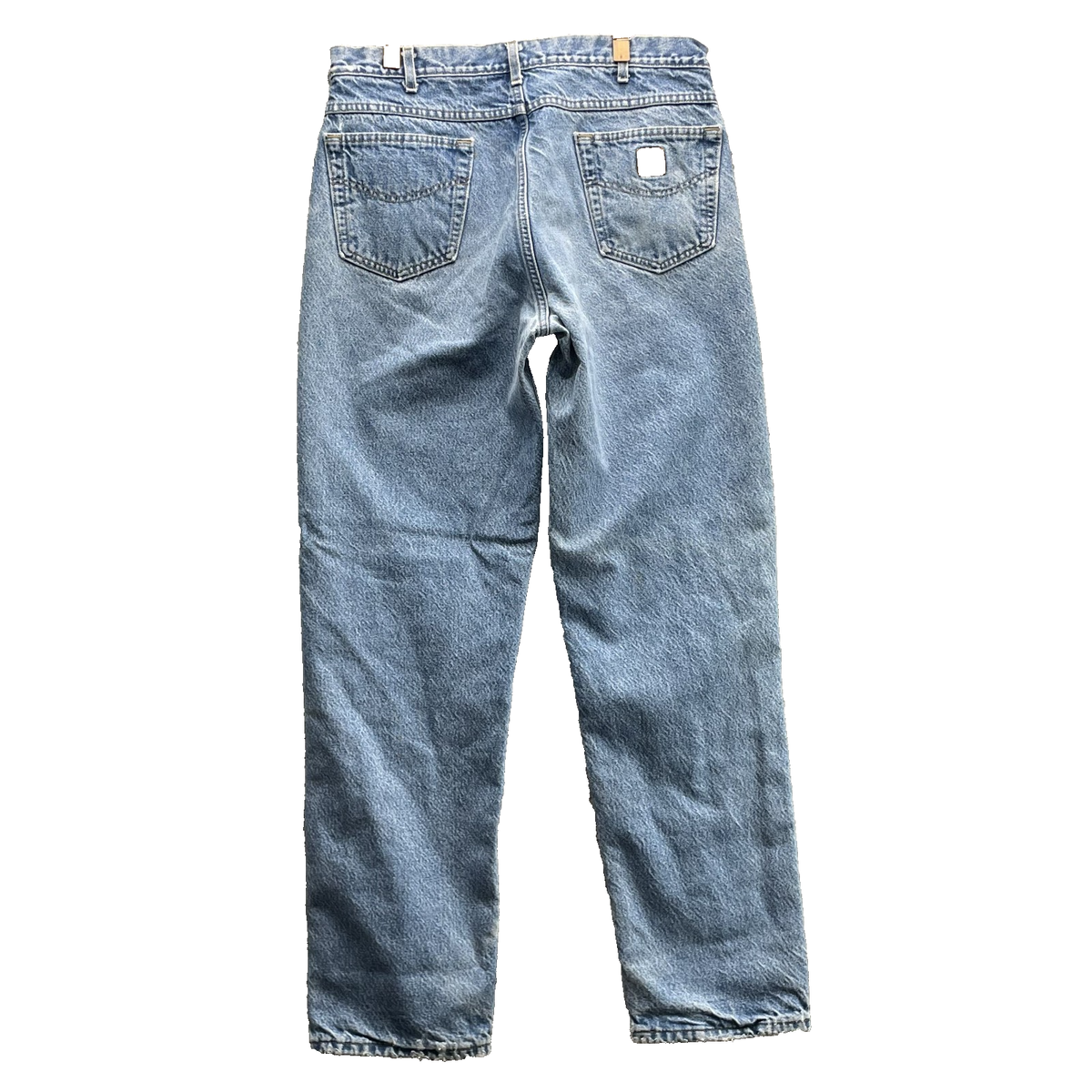 VTG Carhartt Jeans Men's 34x32* Flannel Lined Baggy Outdoor Logger