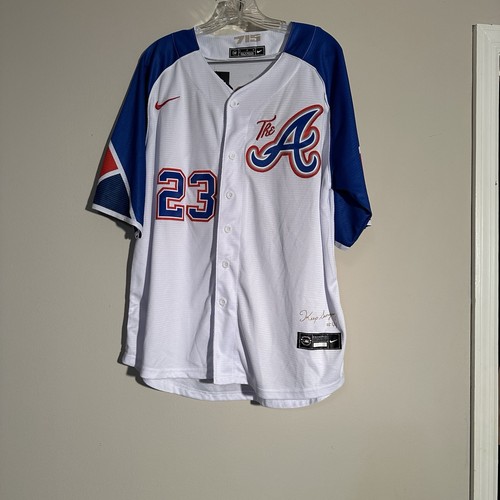 Atlanta Braves Michael Harris II Nike Jersey Men’s Size L NWT