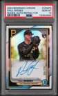 2024 Bowman Chrome Paul Skenes Rookie Refractor Auto /499 PSA 10 Pirates #CRA-PS