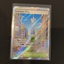 Pokémon TCG Lumiose City POR 111/088 Trainer Stadium Holo