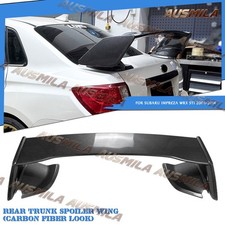 Rear Trunk Spoiler Wing Body Kit For Subaru Impreza Wrx Sti 2008-2014 2012