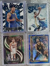 Stephen Curry Insert Lot (My House, Splash!, Select, Warriors Holo) NBA Cards