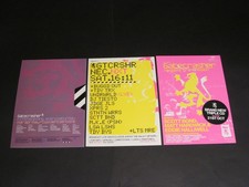 3 GATECRASHER TRANCE HOUSE FLYERS TIESTO UNDERWORLD DESIGNERS REPUBLIC NEAR MINT