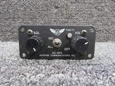 AC-6PA Aviation Panel Mount Intercom (Minus Data Plate)