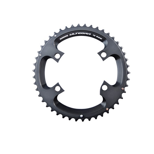 Pacco strada diam 110 esterno 46 denti nero shimano originale ultegra r8000 11v.