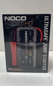 NOCO Boost HD GB70 12V 2000A Lithium Jump Starter 8.0L Gas 6.0L Diesel New