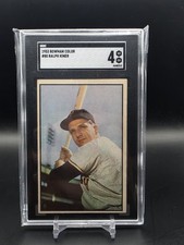 1953 Bowman Color - Ralph Kiner #80 SGC 4 HOF 