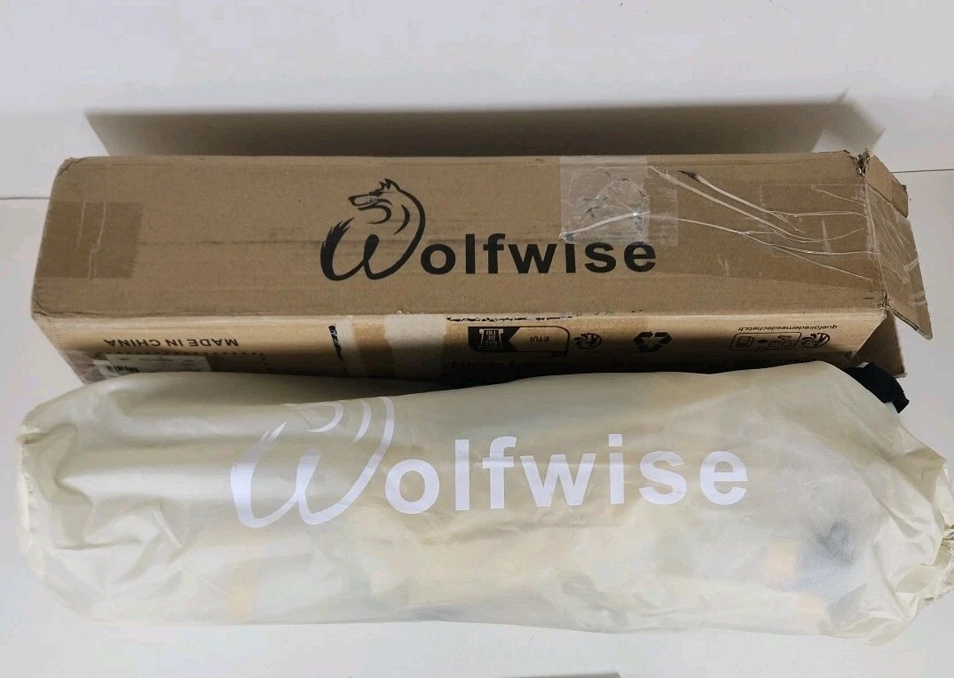 Beach Tent Portable By Wolfwise Beige Color Easy Up Open Box