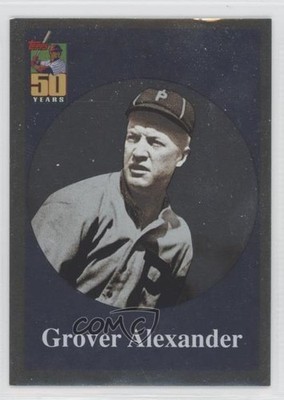 2001 Topps Before There was Topps Grover Alexander #BT9 HOF 0l2