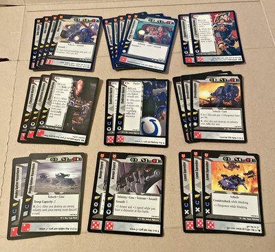 Warhammer 40k CCG Lot | 69 Total Cards | Including 2 Rare, 15 Uncommon