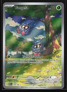 Tangela 178/165 Scarlet & Violet 151 Illustration Rare Holo