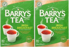 Barry's Tea Irish Breakfast Tea Bags - 80 count (Pack of 2)
