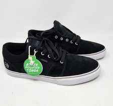 Etnies Men's 9.5 Barge LS Skate Shoe Black & White 4101000351-001 
