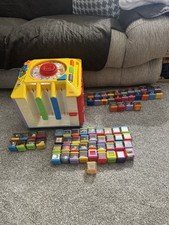 Fisher Price Incrediblock W 71 Peek A Boo Blocks Sensory Toy