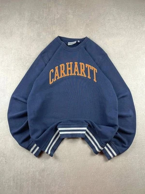Sweat Carhartt Universitaire Vintage - Crewneck Knowledge Sweatshirt - XS #242 - Photo 1/4