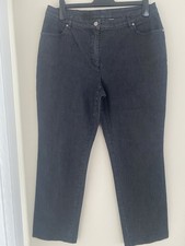 Gardeur Women’s Dark Grey Stretch Jeans Size 18/29leg With Four Pockets No Label