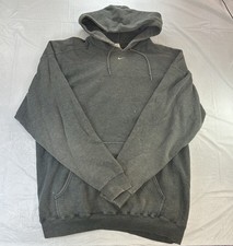 VTG Nike Gray Center Swoosh Travis Scott Hoodie Size XL Made in USA Pullover