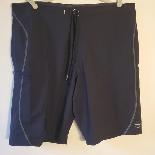 O'Neill Mens Size 40 Black Hyperfreak Board Shorts Beach Swim Trunks