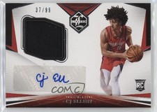 2020-21 Panini Chronicles Limited Rookie Jersey 37/99 CJ Elleby #LR-CJE Auto 3hd
