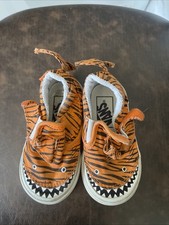 Vans Tiger Shark Kids Toddler Shoes Sz 5