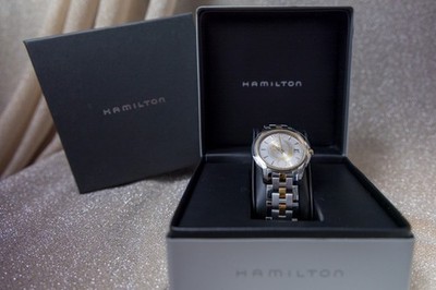 Hamilton Jazzmaster RARE Paralympic Team USA Beijing 2008 NIB H324210 Swiss 