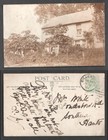 1908 KEVII Billericay 72 Duplex Cancel on Grays Hill White Bridge House Postcard