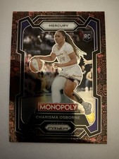 2024 WNBA Monopoly Charisma Osbourne RC# 20 Red Classics🏀🏟️