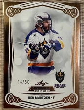 2025 LEAF NLL LACROSSE INAUGURAL EDITION ROSE GOLD SP CARDS /50-PICK FROM LIST!