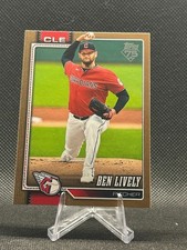 2026 Topps Series 1 - Ben Lively #109 Gold /2026 Cleveland Guardians