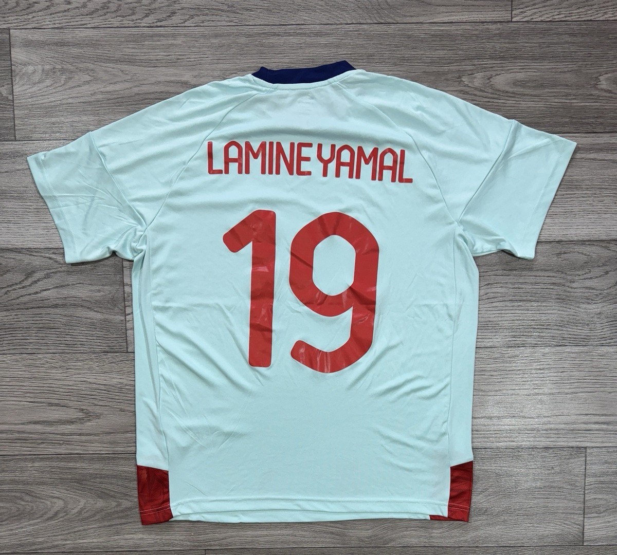 RFEF Official Licensed Product Spain #19 Lamine Yamal Soccer