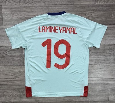 RFEF Official Licensed Product Spain #19 Lamine Yamal Soccer