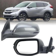 Driver Side Mirror Compatible with Honda CR-V 2017-2022 Rear View Mirror with He