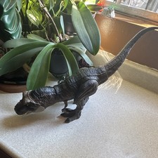 Black Dinosaur Figure Toy - T. rex Style Dino Figure