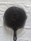 Griswold #8 Cast Iron Skillet #704G Large Block  Logo Erie PA