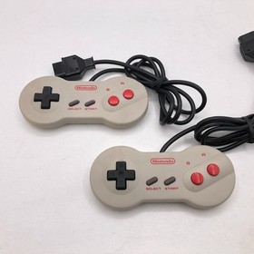 Nintendo New Famicom Console HVC-101 AV 2 Controller Games Japan NES Tested