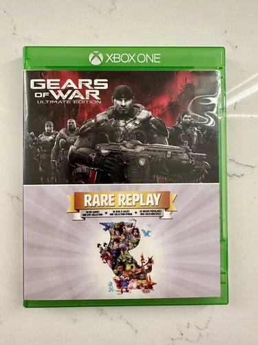 Gears of War Ultimate Edition Rare Replay Xbox One  Both Discs Included