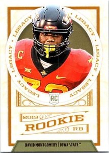 2019 Panini Legacy David Montgomery Rookie #153 Iowa State Cyclones