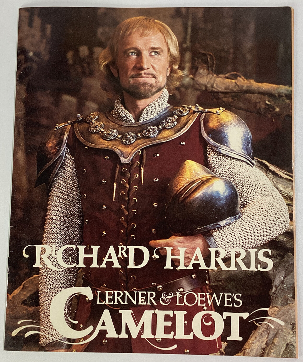 Camelot 1981 Broadway Souvenir Program Richard Harris Dickinson Muenz