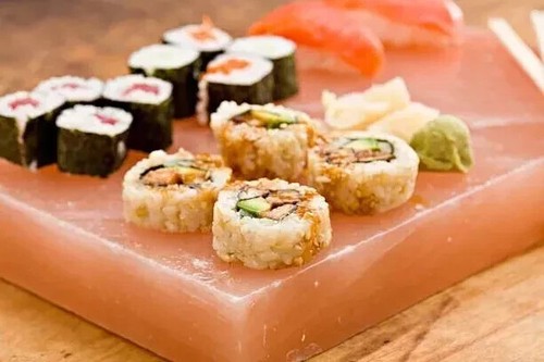 Salt Cooking Block Himalayan 12x8x2 Chef Choice BBQ Seasoning Grilling FREE TRAY - Picture 7 of 10