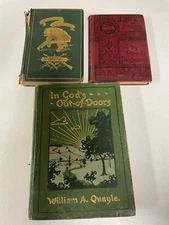 Wild Life Under The Equator 1869/Young Peoples Physiology 1888/In God's Out-Of